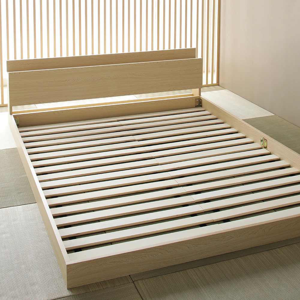 棚付きすのこローベッド 『Senttele セントル』ブラウン - Image 52