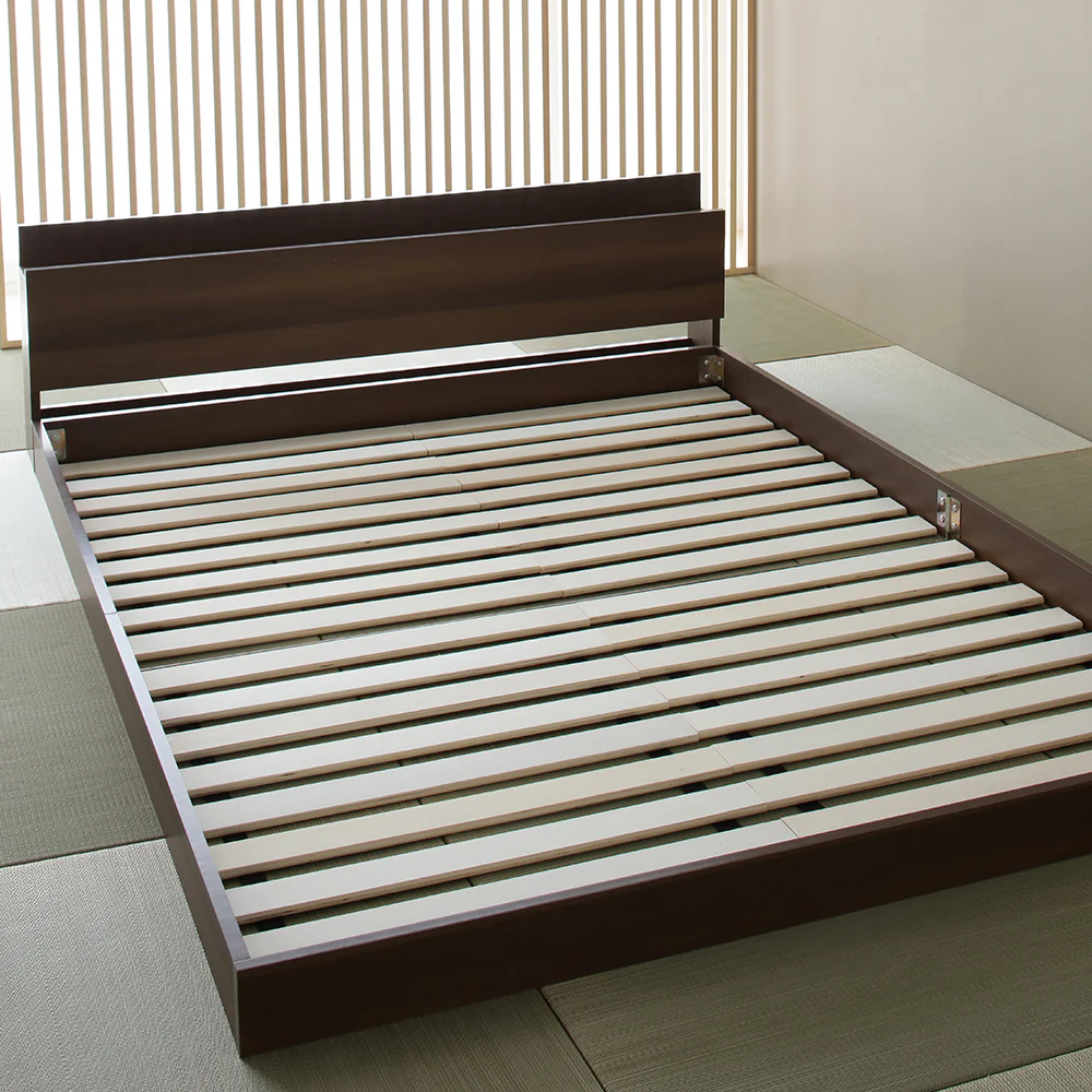棚付きすのこローベッド 『Senttele セントル』ブラウン - Image 53