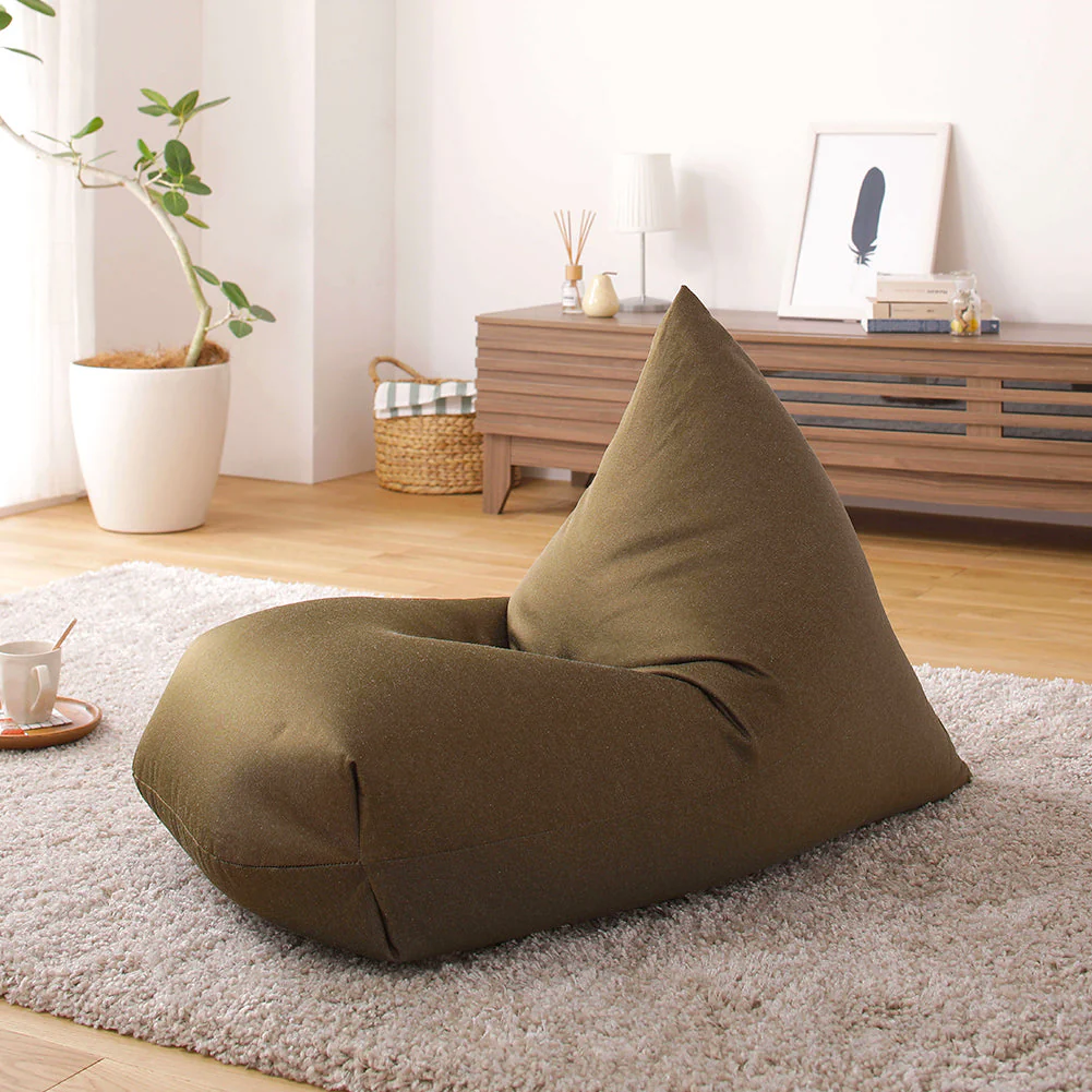 ビーズクッション 取っ手付きタイプ（ファブリック） レッド - Image 16