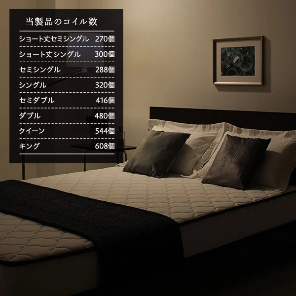 快眠ボンネルコイルマットレス - Image 7