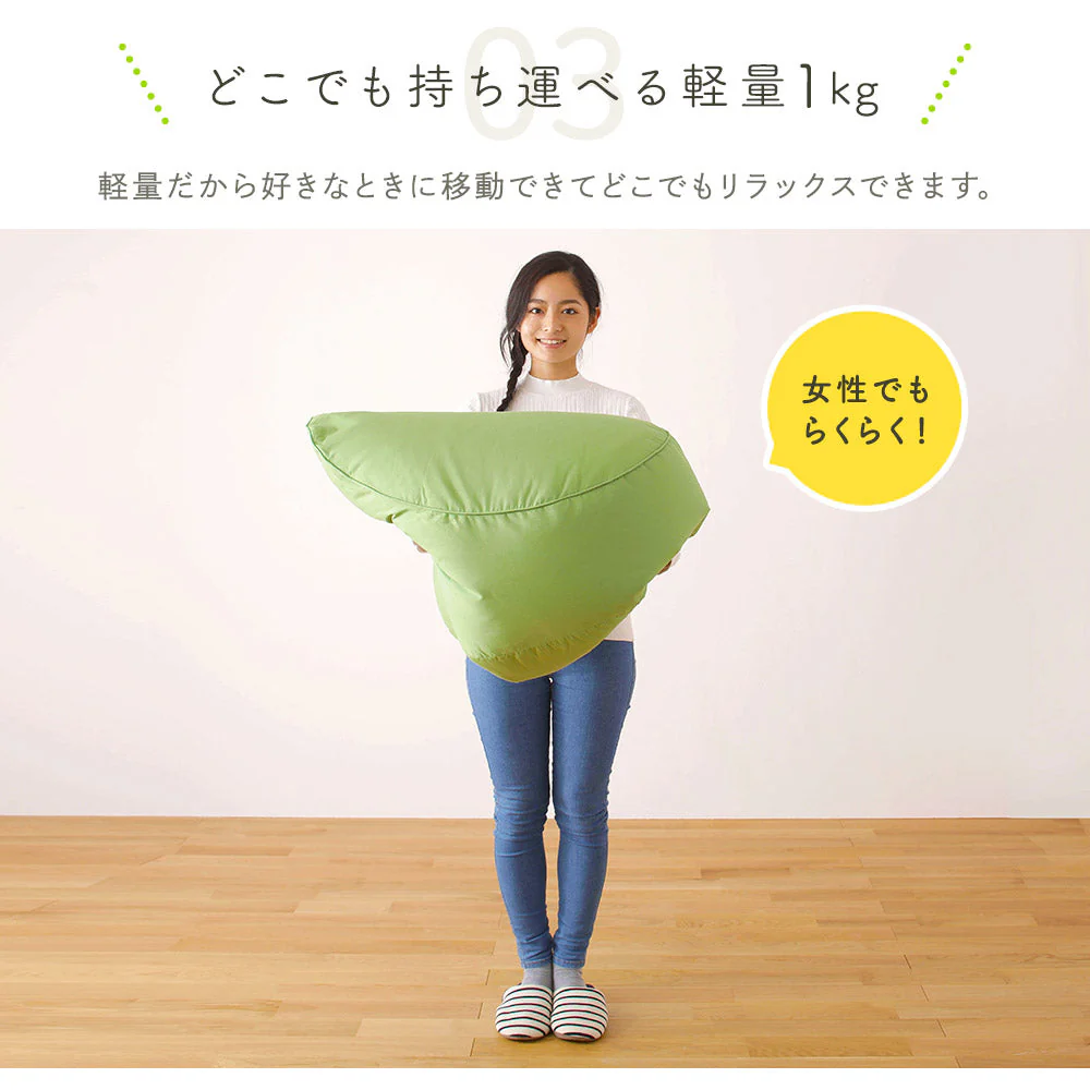 ビーズクッション しずく型タイプ レッド - Image 5