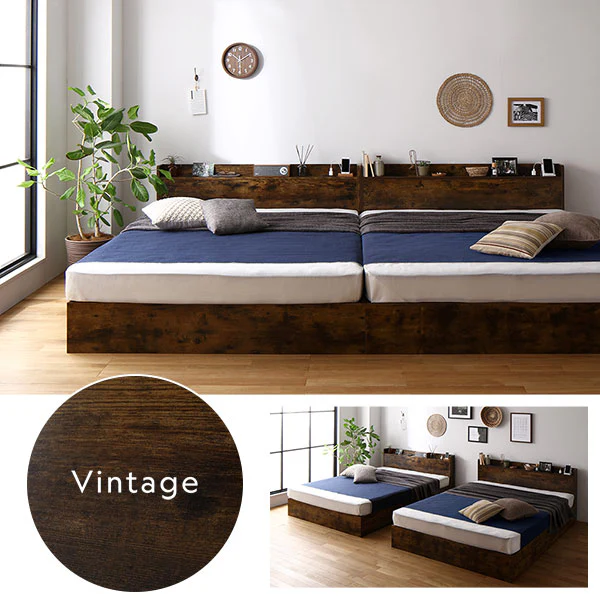 引き出し収納付きベッド『Absol アブソル』2台セット ホワイト - Image 7