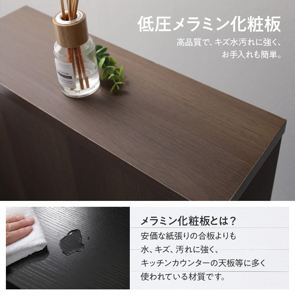 トイレ収納ラック ブラウン - Image 11