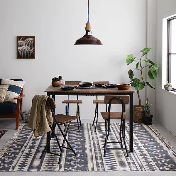 角型 ダイニングテーブル ナチュラル×ホワイト - Image 17