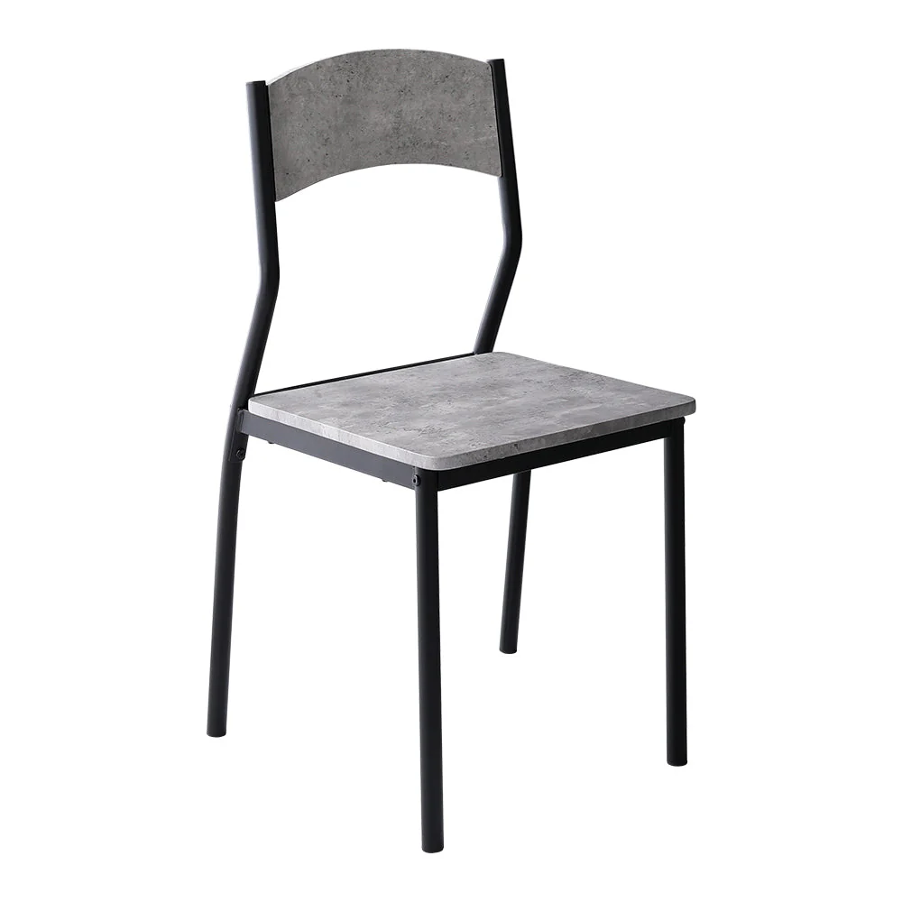 ダイニングチェア4脚セット シンプルデザイン ブラウン×ブラック (テーブル別売り) - Image 16