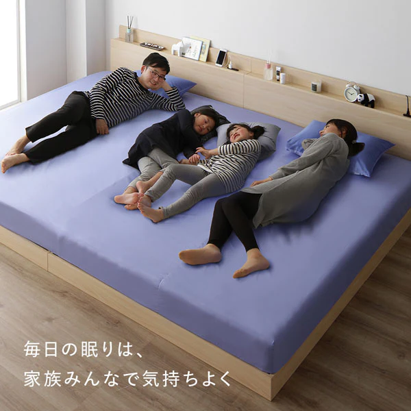 綿100% 天然シルク成分配合 国産寝具 掛け布団カバー 単品 ネイビー×ブルー - Image 20