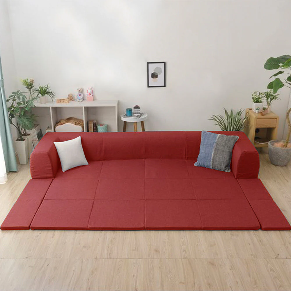 【専用カバー】日本製 洗える2WAYフロアソファ カバー単品 - Image 17