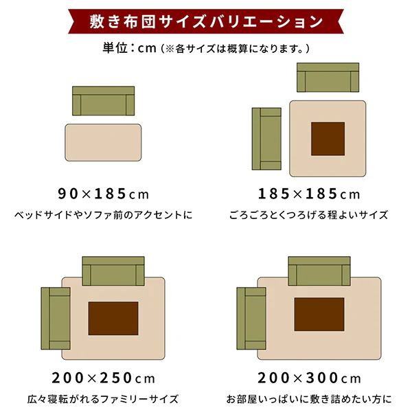 サンゴマイヤー素材 こたつ敷き布団 90×185cm グレー - Image 21