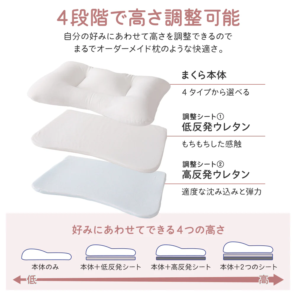 高さ調節ができる枕 - Image 6