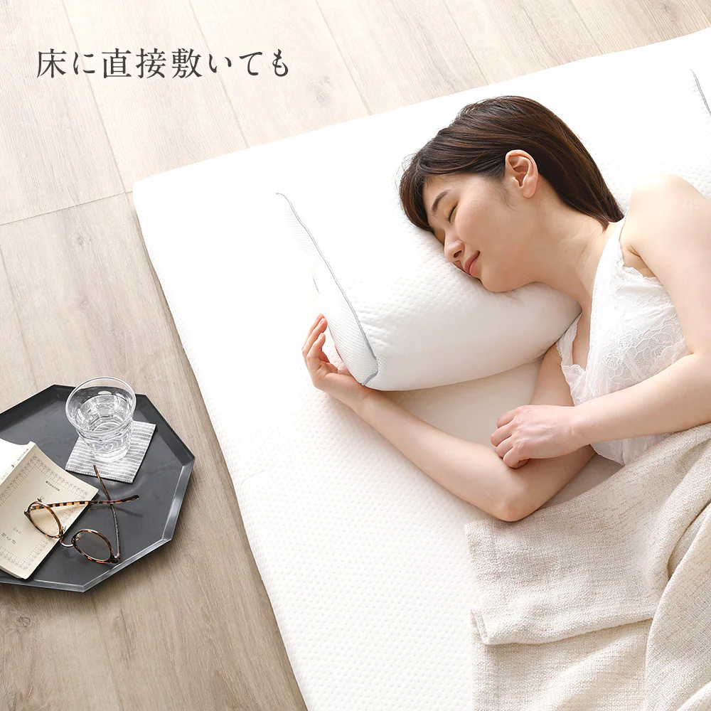高密度低反発まくら単品 ホワイト - Image 14