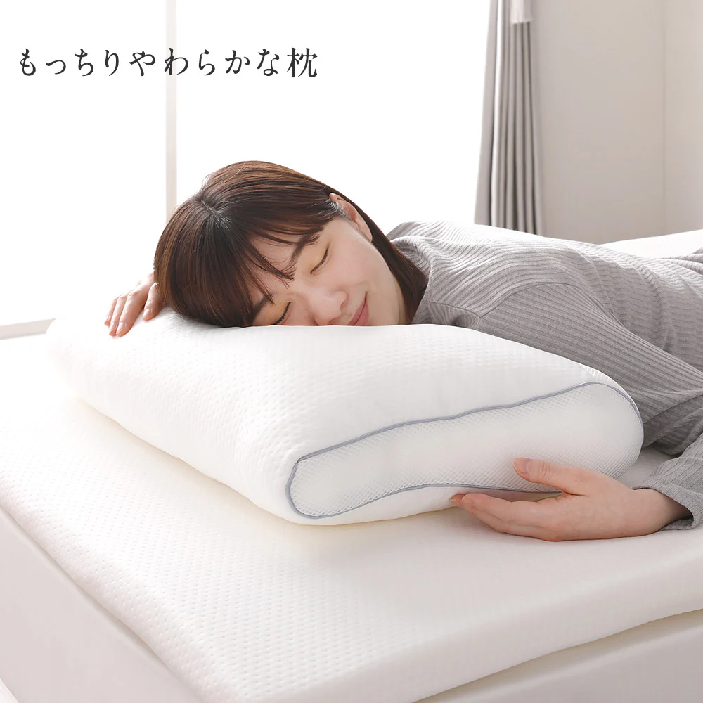 高密度低反発まくら単品 ホワイト - Image 9