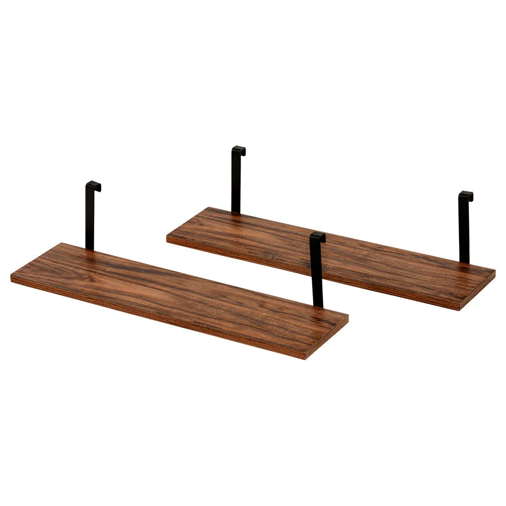 ウォールラック 突っ張り棚用 追加棚[幅40] ブラウン - Image 27