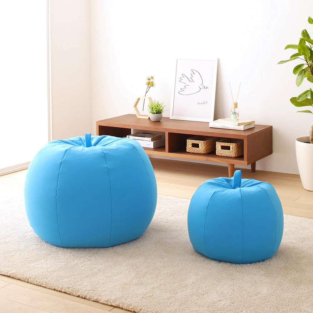 リンゴ型 ビーズクッション 単品（ビッグ） ブラウン - Image 31