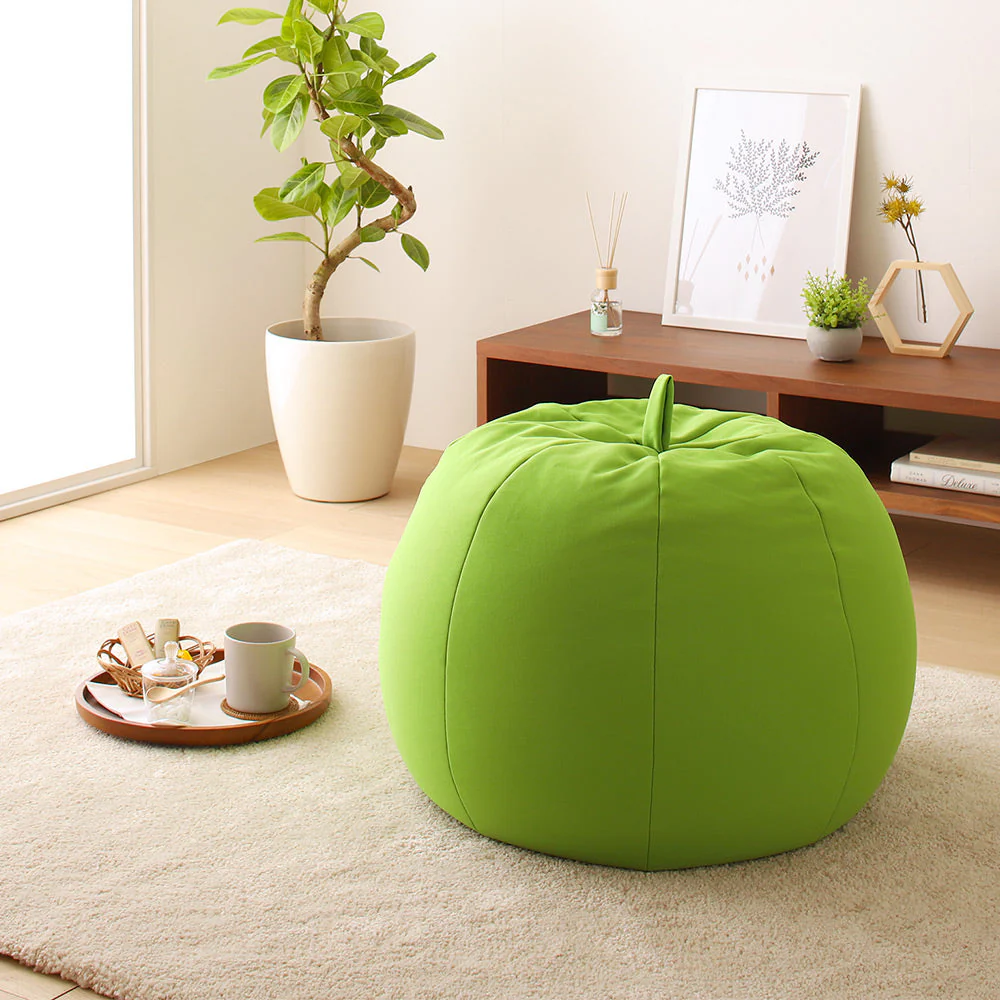 リンゴ型 ビーズクッション 単品（スモール） ブラウン - Image 29
