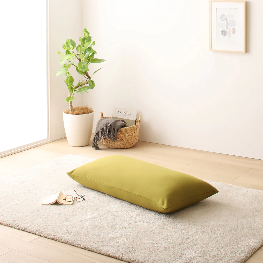 からだを包み込む なめらかビーズクッション スモール 単品 レッド - Image 11