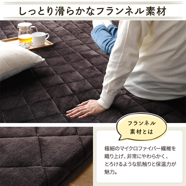 厚さ3センチ大判こたつ敷布団 220×400cm - Image 6
