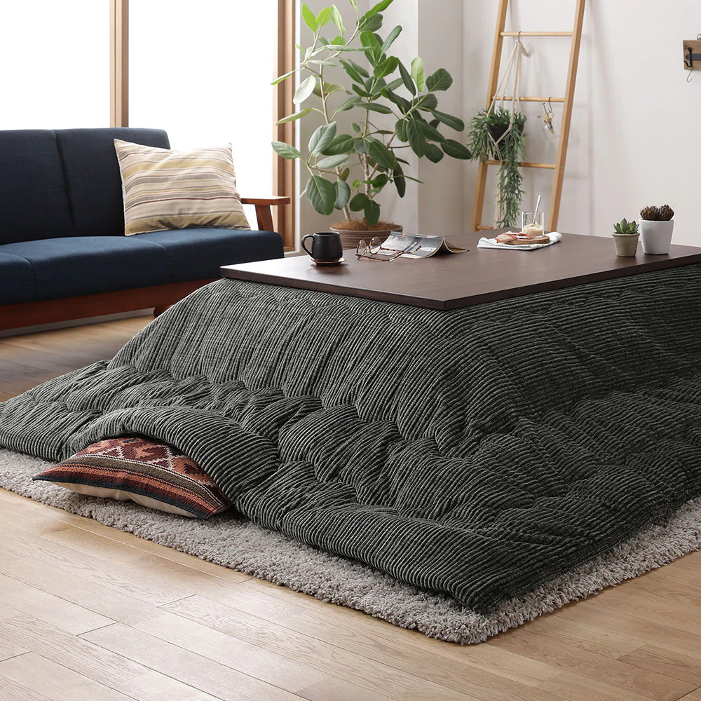 コーデュロイ調こたつ掛け布団 単品 ブラウン - Image 5