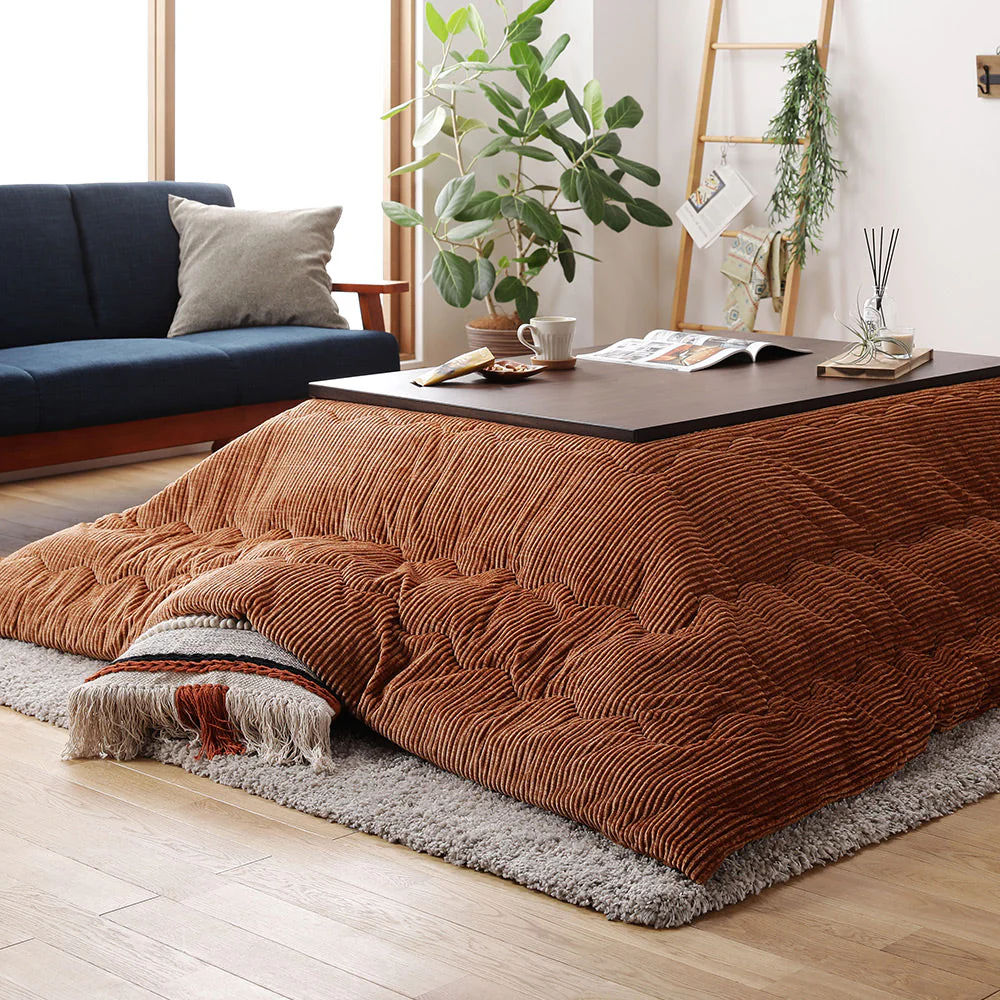 コーデュロイ調こたつ掛け布団 単品 グレー - Image 6