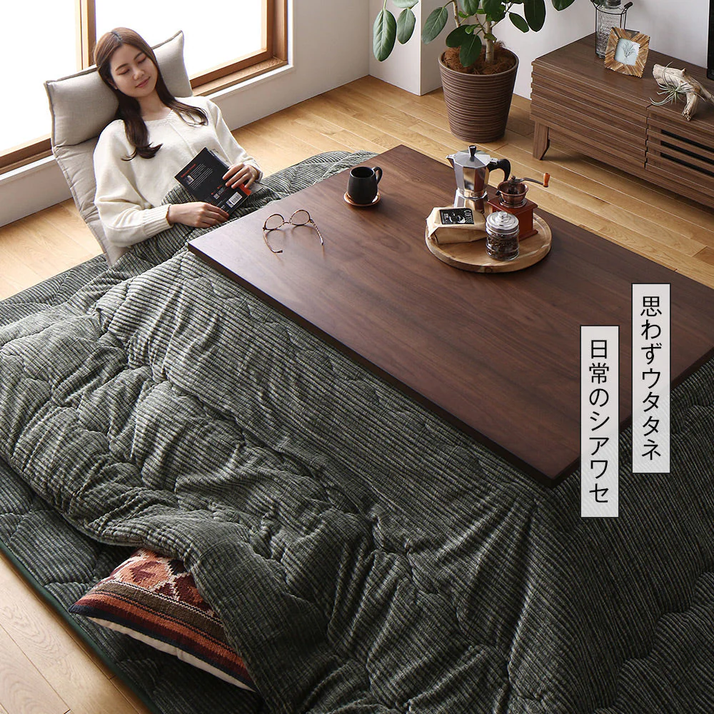 コーデュロイ調こたつ掛け布団 単品 ネイビー - Image 14
