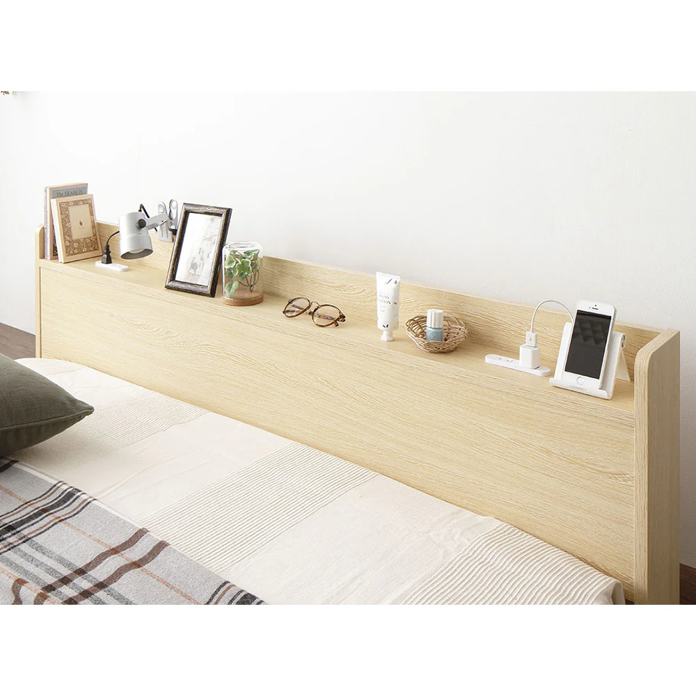 棚付きすのこローベッド 『Etany エタニー』 グレージュ - Image 53