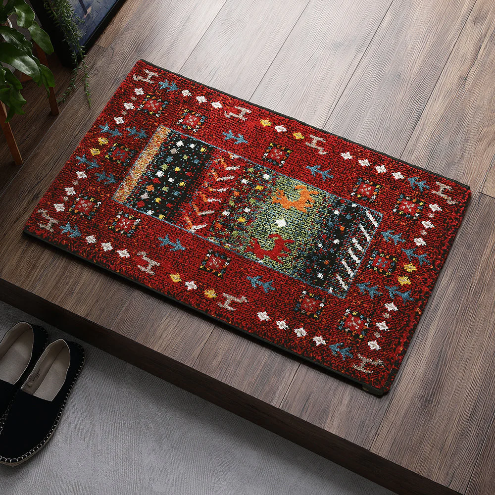 トルコ製 ウィルトン織り 玄関マット 約60×90cm モダンタウン - Image 15