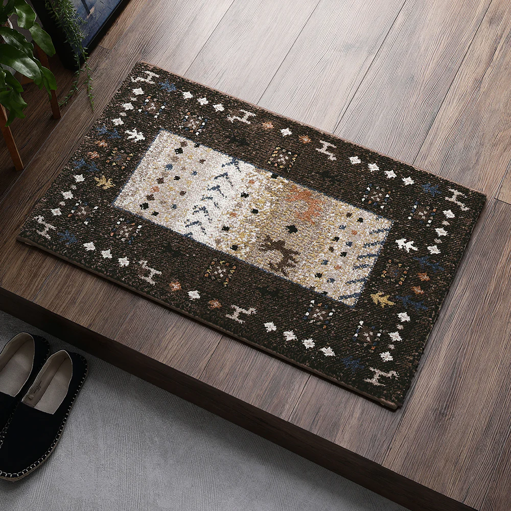 トルコ製 ウィルトン織り 玄関マット 約50×80cm サハラ（ベージュ） - Image 14