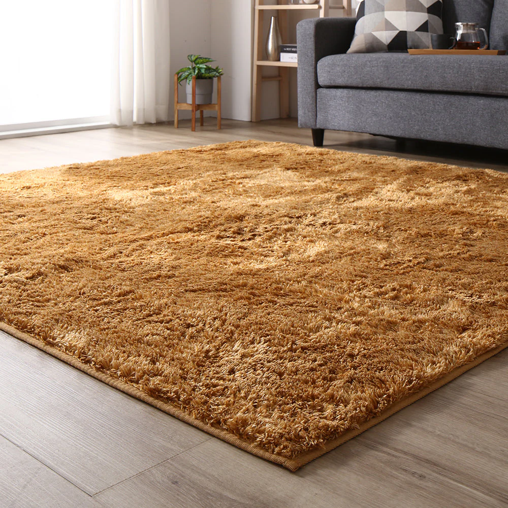 洗えるシャギーラグ 制菌加工 【1.5畳(約130×185cm)】 ベージュ - Image 20