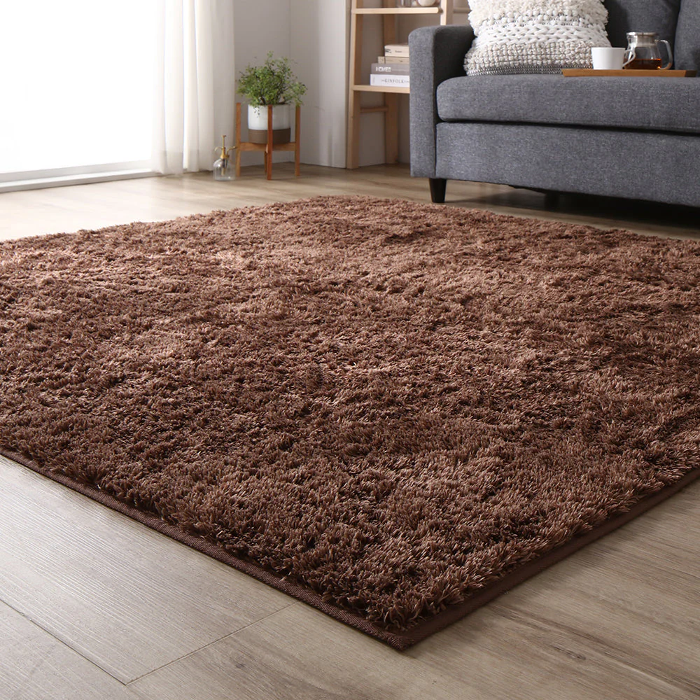 洗えるシャギーラグ 制菌加工 【1.5畳(約130×185cm)】 オレンジ - Image 19