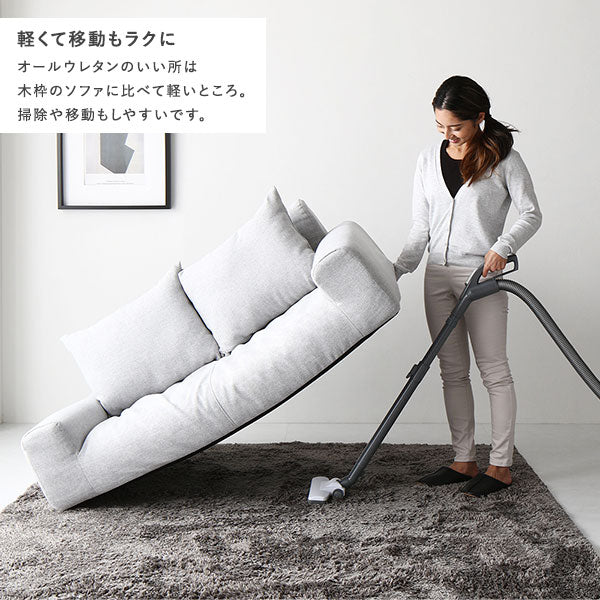 日本製 フロアこたつソファ（2人掛け） チャコールブラウン - Image 11