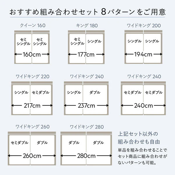 LED照明＆棚付き 連結ローベッド 『Aperty アペルティ』 ストーングレー - Image 12