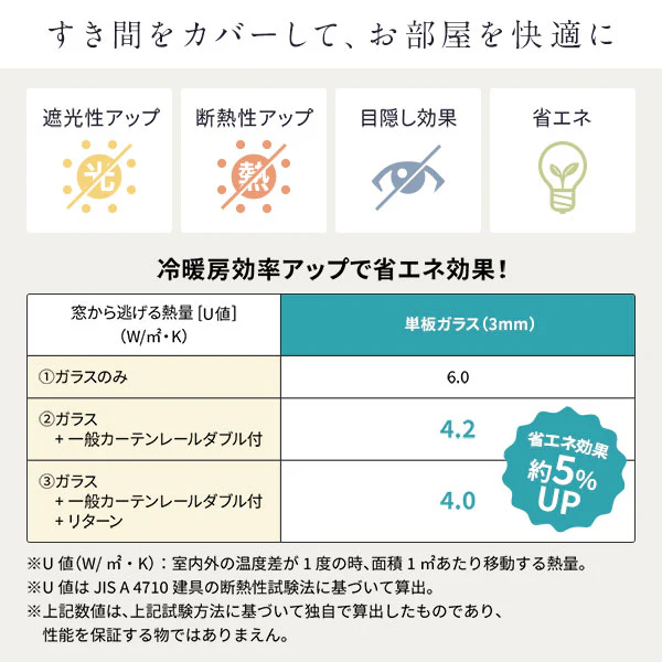 伸縮 カーテンレール リネア リターン仕様 木目ホワイト - Image 10