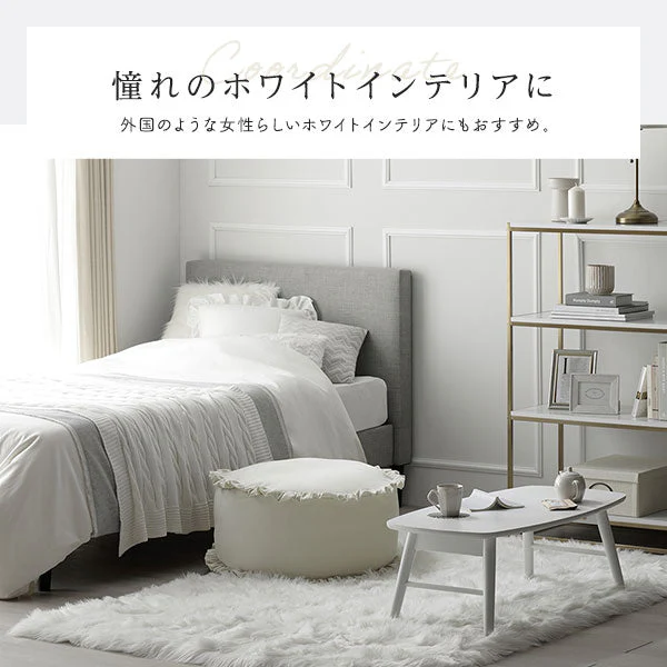 ニュアンスカラー 布団が収納できるクッションカバー ベージュ - Image 10