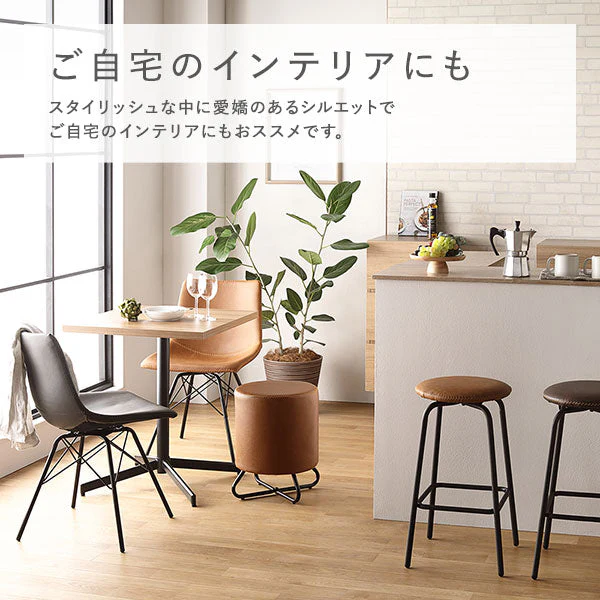 回転ハイスツール キャメル - Image 6