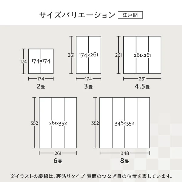 い草 ラグ カーペット 抗菌防臭 【団地間】 グレー 団地間2畳(約170×170cm) 裏貼りなし - Image 14