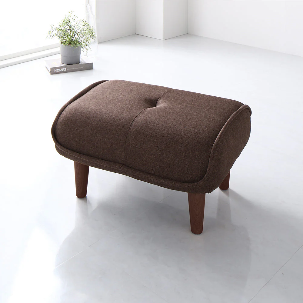 日本製 ポケットコイル オットマン単品 ファブリック生地 アッシュグレー - Image 23