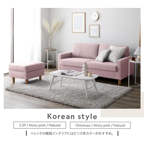 2.5人掛け 洗える着替えソファ『&NAME アンドネーム』アイボリー - Image 24