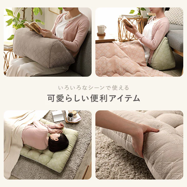 北欧風 たんぽぽモチーフ ジャガード織 こたつ掛け布団 単品 グレージュ - Image 16
