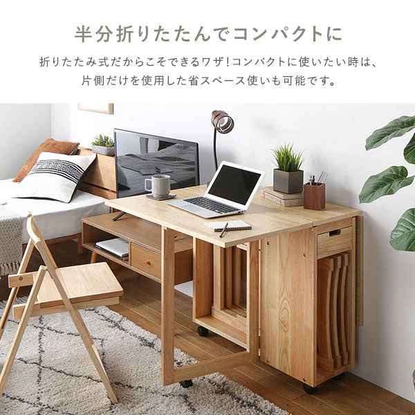 木製 折りたたみ チェア単品 4脚組 『Goethe ゲーテ』 ブラウン - Image 6