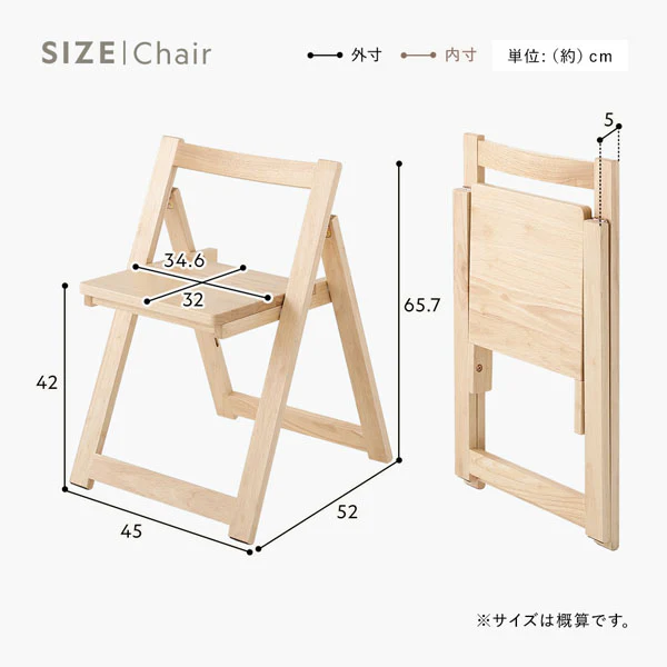 木製 折りたたみダイニング テーブル単品 『Goethe ゲーテ』 ホワイト - Image 18