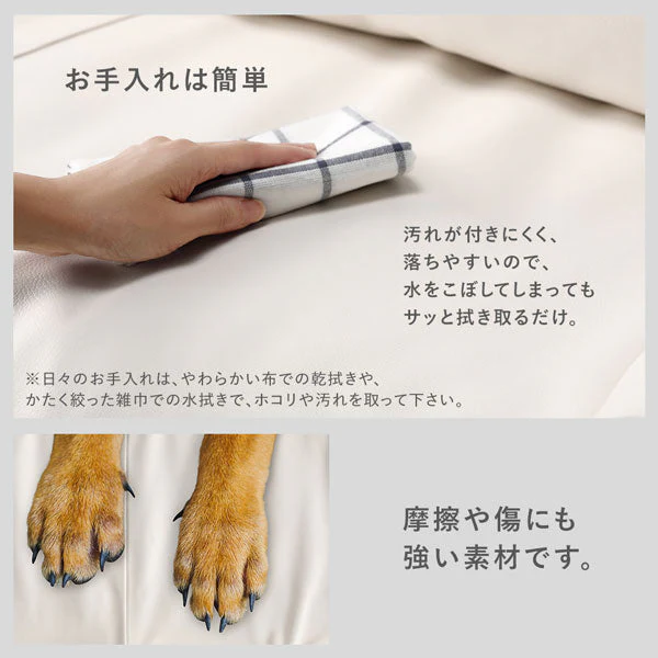 日本製 フロアソファ（2人掛け）レザー ブラック - Image 17