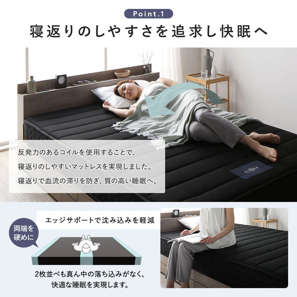 モダンデザイン ローベッド パネルタイプ ブラウン - Image 18