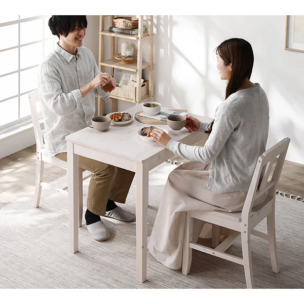 パイン材ダイニング テーブル単品（幅70cm）『Myon ミオン』 ナチュラル - Image 16