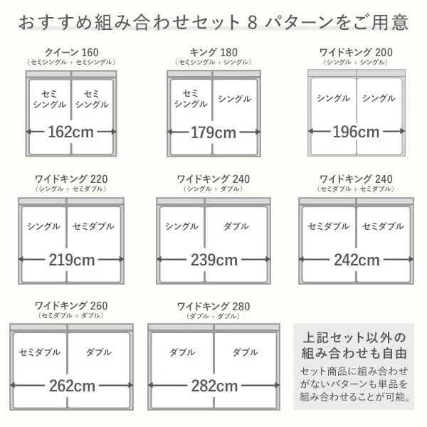 ファブリックベッド 布張り ローベッド『SOFREE ソフリー』2台セット グレー - Image 9