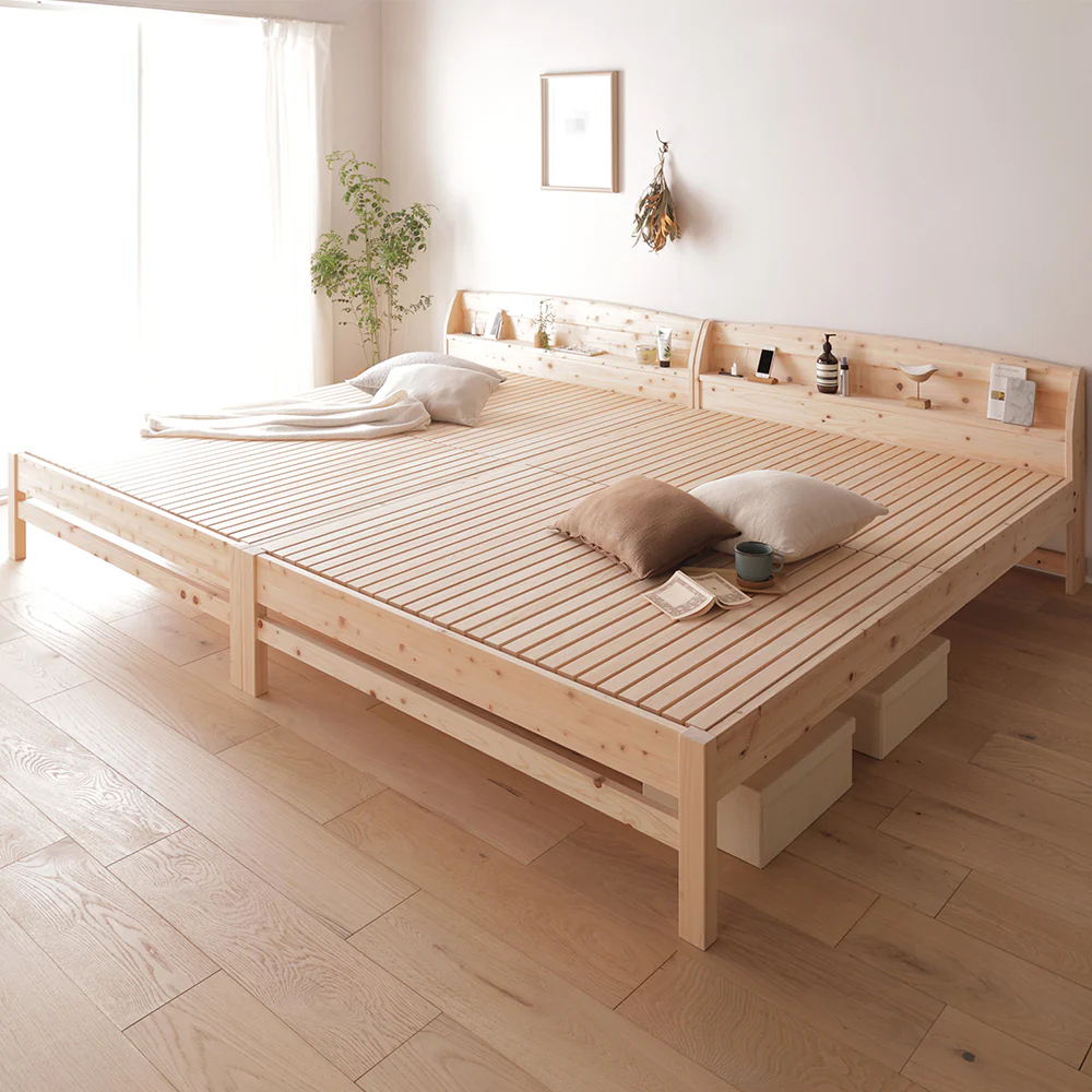 国産ひのき すのこベッド『香凛 かりん』 床板：通常タイプ - Image 31