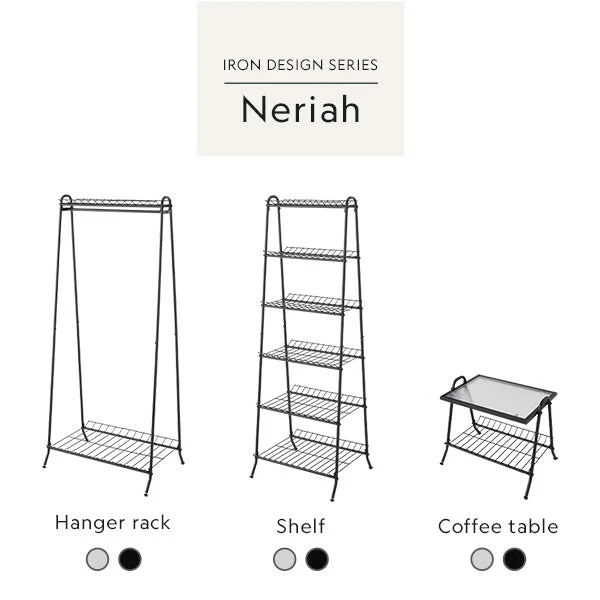 スチールシェルフ 『Neriah ネリア』ホワイト - Image 5