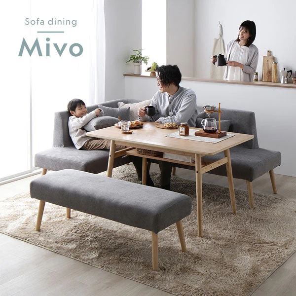 ソファダイニング チェア単品 『Mivo ミヴォ』 イエロー - Image 6
