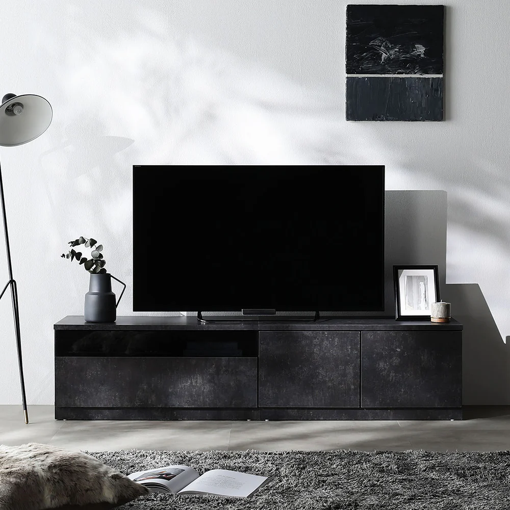 組み替え自在 ワイドテレビボード 『Tivra ティヴラ』 引き出し×扉タイプ 150cm幅 ナチュラル - Image 32