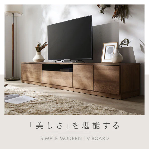 組み替え自在 ワイドテレビボード 『Tivra ティヴラ』 引き出し×扉タイプ 150cm幅 ストーングレー - Image 4