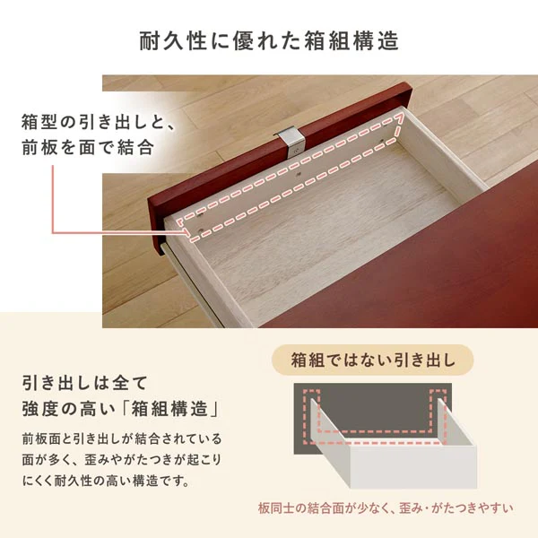北欧ヴィンテージ調デザイン 天然木 テレビボード 幅150cm - Image 11