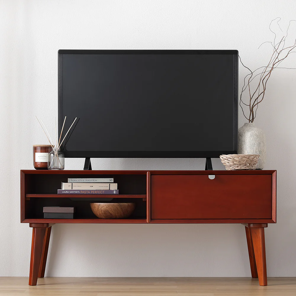 北欧ヴィンテージ調デザイン 天然木 テレビボード 幅150cm - Image 21